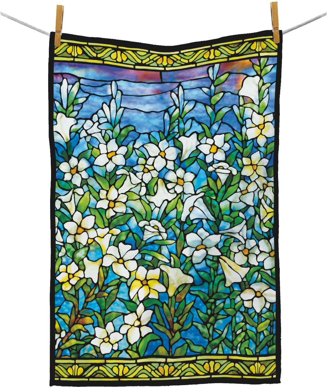 RainCaper Tiffany Field of Lilies Tea Towels - 18