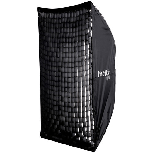 Phottix Raja Quick Folding Softbox 32x47In (80x120cm) with Bowens Style S Mount - Professional Photography Lighting Diffuser for Studio & Portrait Shoots