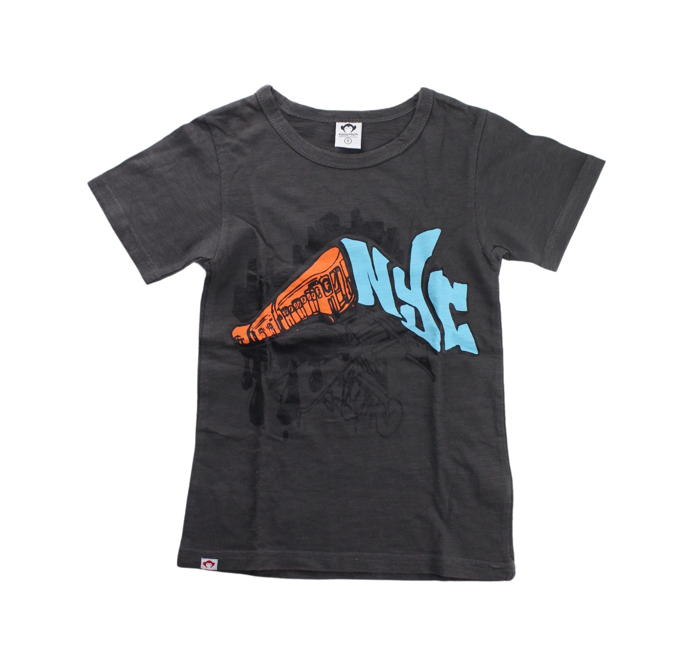 Appaman Boys' Short Sleeve Graphic T-Shirt 5T - Soft Cotton Tee for Kids, Playdates & Everyday Wear