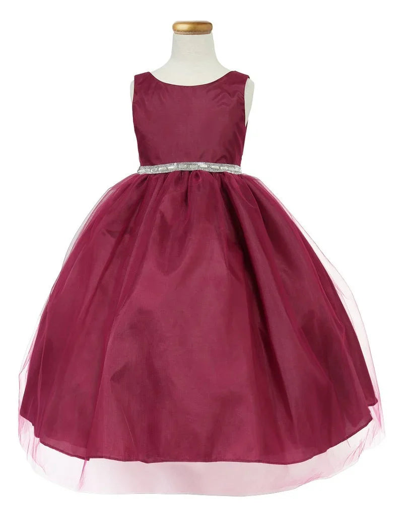 Elegant Flower Girl Dress for Weddings & Parties - D754 Big Size - Perfect for Bridal Showers, First Communion & Special Occasions