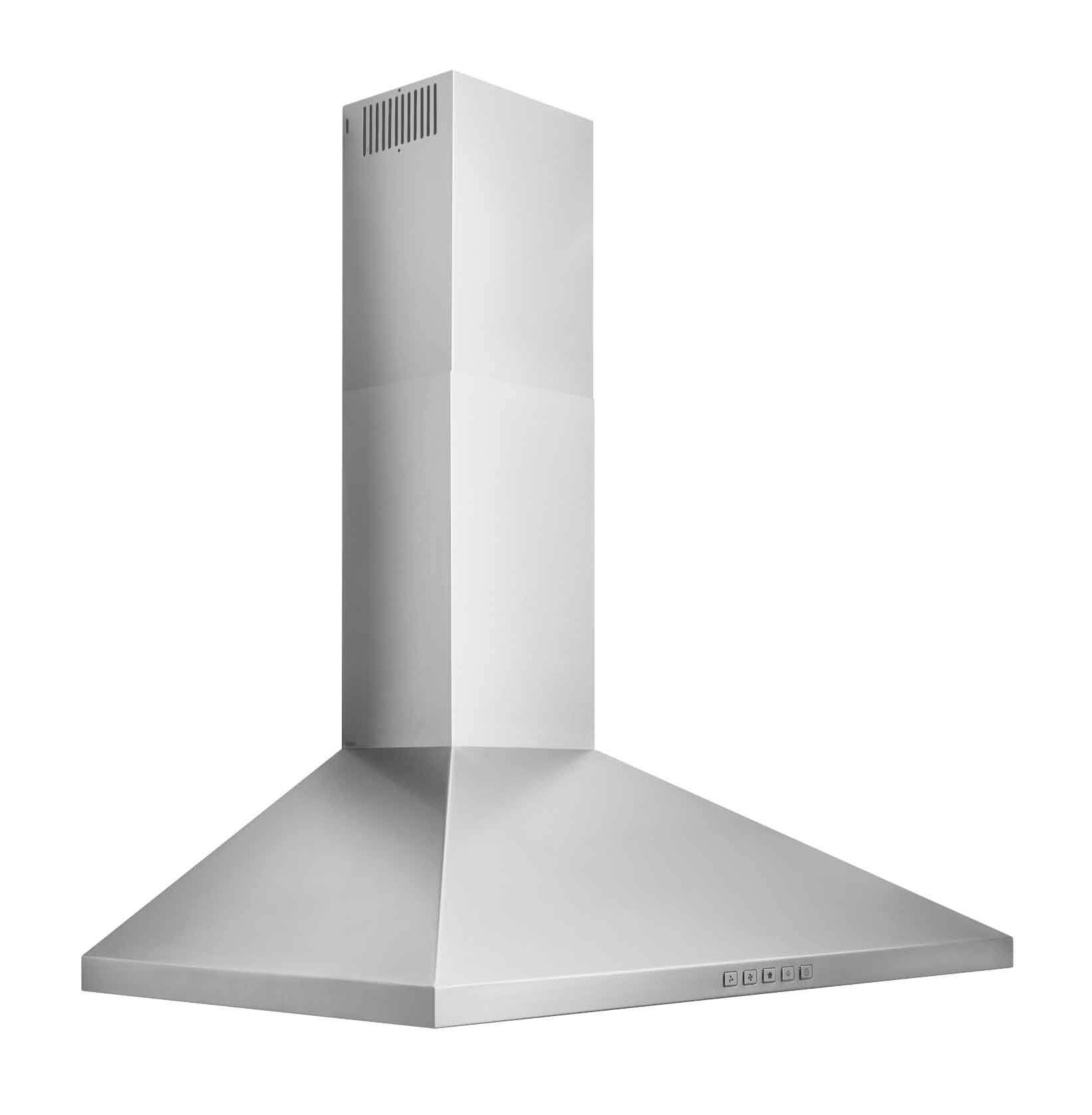 Broan BWP1364SS 36-Inch Stainless Steel Chimney Hood - 450 CFM Pyramidal Design for Kitchen Ventilation | Perfect for Modern Home Cooking & Smoke Removal