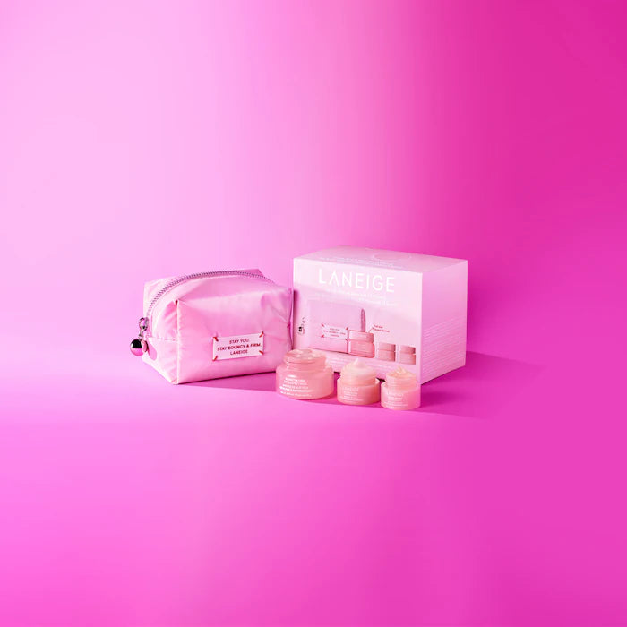 LANEIGE Water Sleeping Mask - Hydrating & Firming Skincare Set for Glowing Skin | Overnight Moisturizer for Dry & Dull Skin | Perfect for Nighttime Routine & Travel Skincare