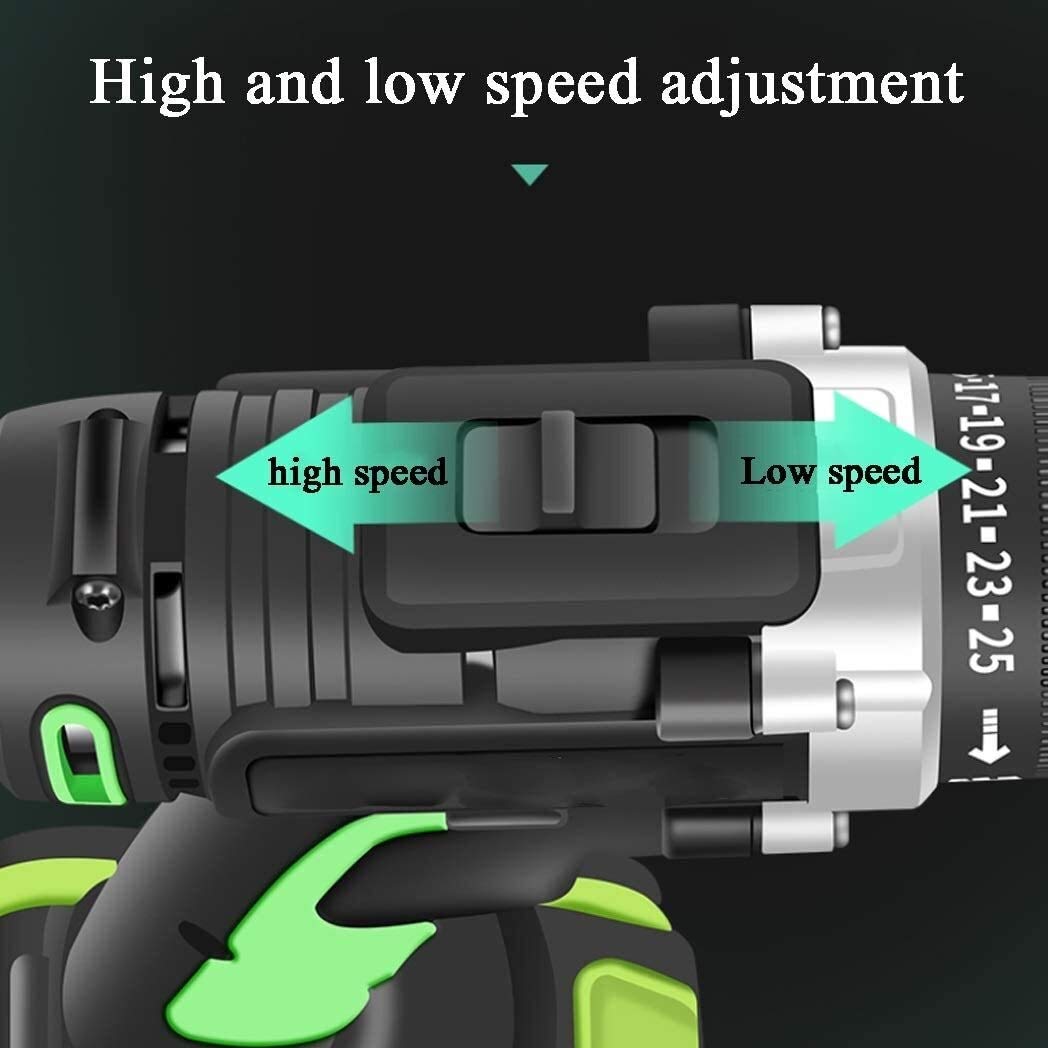 Rechargeable Cordless Electric Screwdriver Set with Carrying Case - Perfect for DIY Home Repairs, Furniture Assembly & Automotive Maintenance