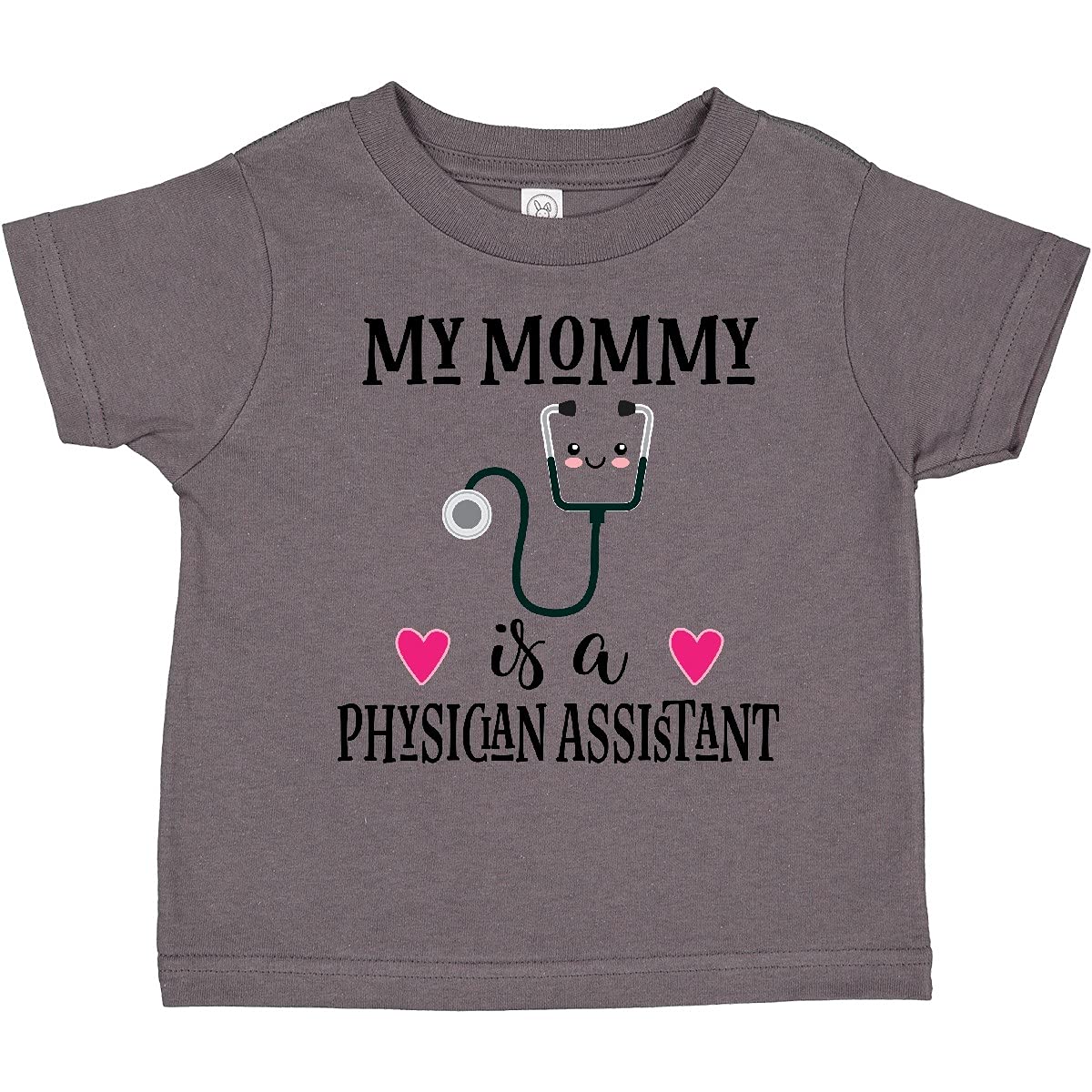 Inktastic Physician Assistant PA Mom Baby Gift Toddler T-Shirt - Cute & Comfortable Cotton Tee for Kids, Perfect for Playdates, Daycare & Family Photos