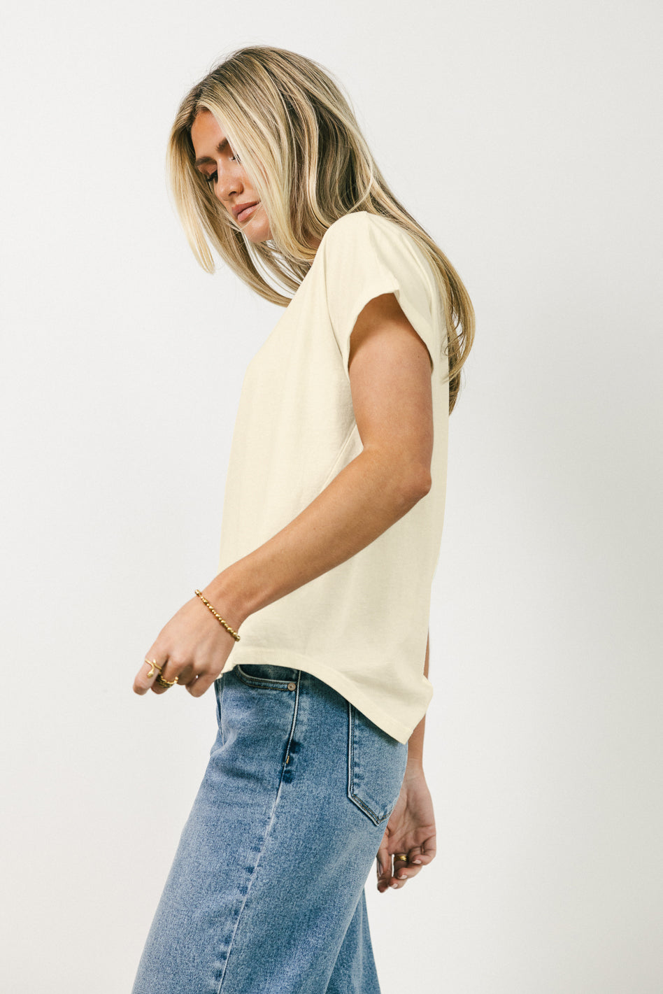 Khloe Knit Top Women's Cream Sweater - Soft Casual Long Sleeve Pullover for Fall & Winter | Perfect for Office, Date Night & Weekend Outfits