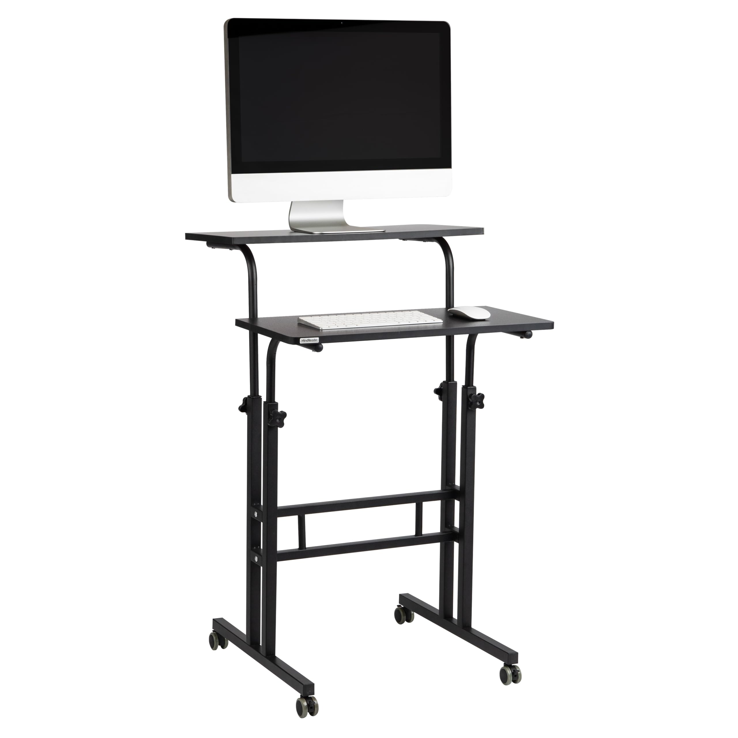 Adjustable Height Standing Desk with Wheels - 23.5