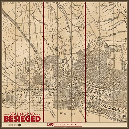 WOG Stalingrad Besieged WWII Historical Strategy Board Game - Perfect for War Game Enthusiasts & History Buffs