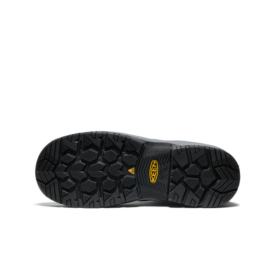 Men's Evanston 8 Insulated Waterproof Work Boots (Soft Toe) - Bison/Black - Winter Snow & Construction Site Safety Footwear