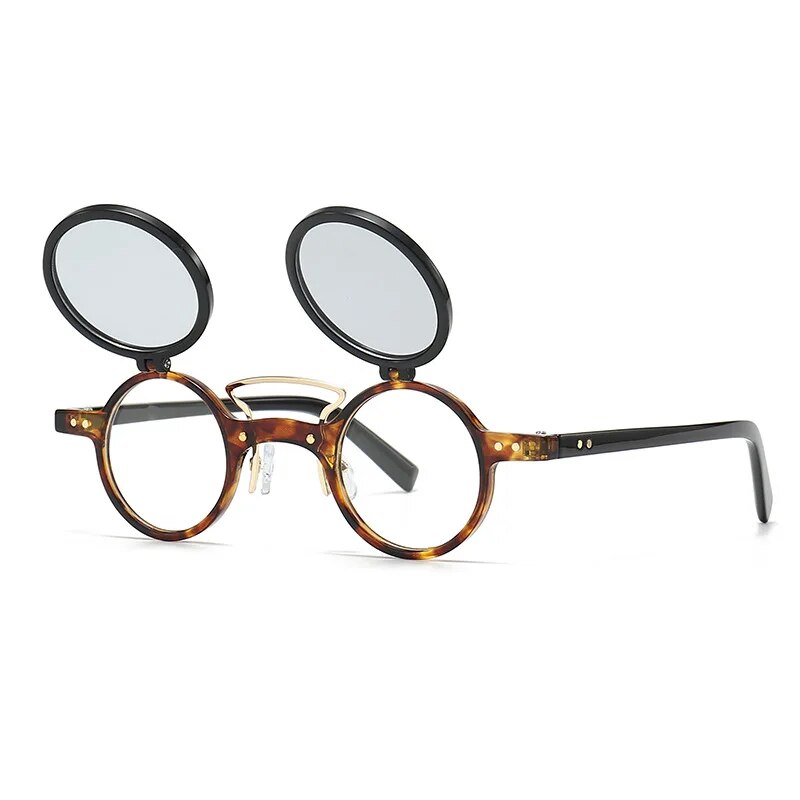 CCspace Unisex Full Rim Small Round TR90 Reading Glasses R57037 - Lightweight & Durable Eyewear for Reading, Office Work, and Daily Use