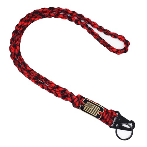 Red Camo Neck Lanyard
