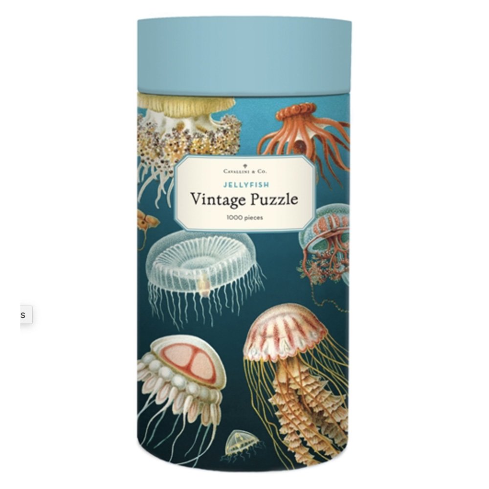 1000 Piece Jellyfish Jigsaw Puzzle - Ocean Themed Adult Puzzle for Relaxation & Stress Relief - Perfect for Family Game Night & Home Decor