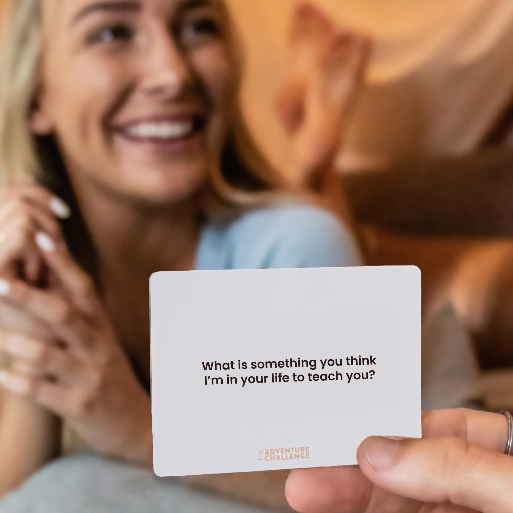 The Adventure Challenge Couples Connection Cards – 50 Romantic Date Night Conversation Starters & Relationship-Building Questions | Fun Couples Card Game for Therapy, Marriage Counseling, or Date Nights | Perfect Wedding Gift & Long-Distance Relationship Activity for Couples | Enhance Intimacy & Communication at Home or on Romantic Getaways