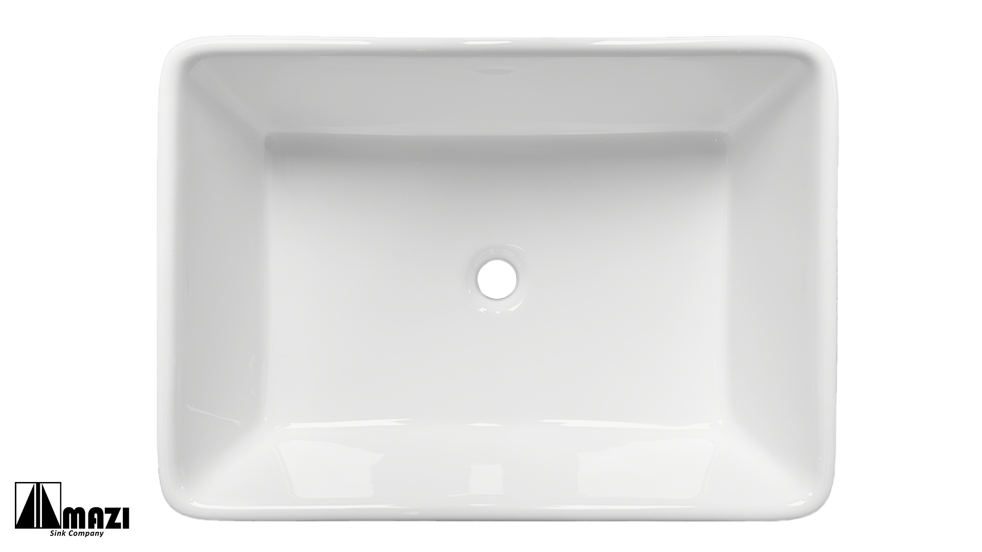 Modern Ceramic Vessel Bathroom Sink 6082N - White Porcelain Countertop Wash Basin for Vanity, Bathroom Decor - Perfect for Home, Hotel, and Spa Renovations