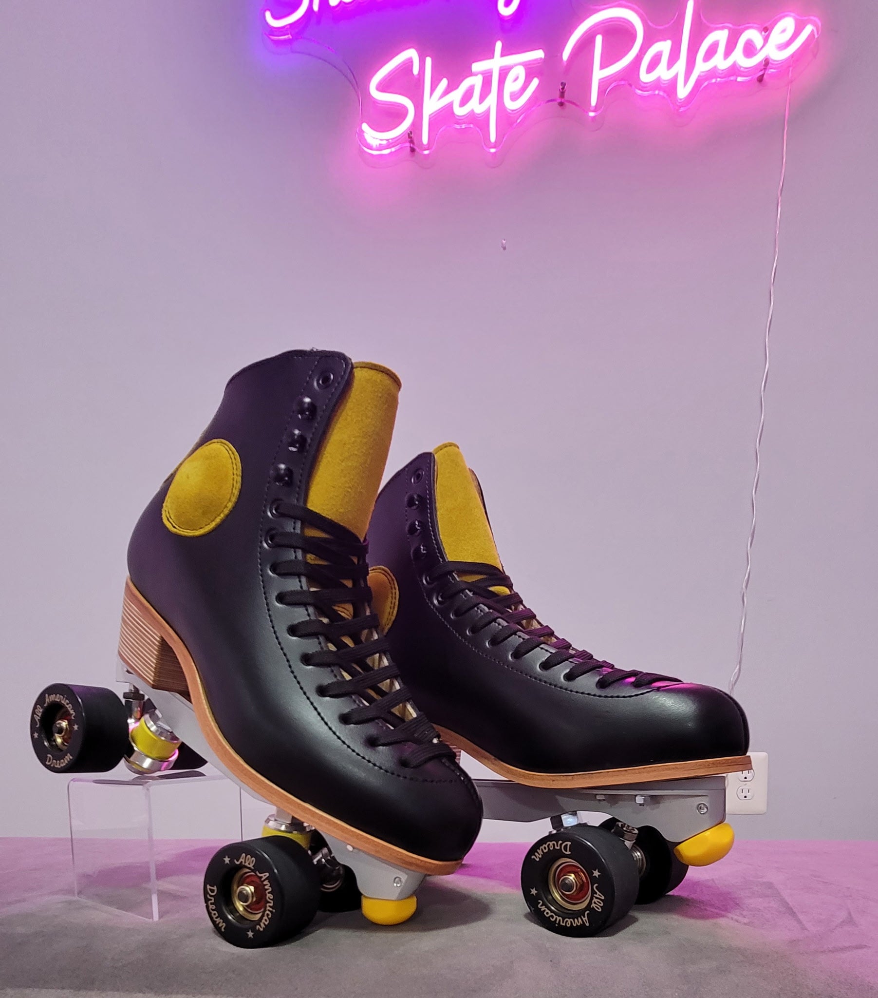 Custom Two-Tone Wifa Street Deluxe Roller Skates - High-Quality Boot Only for Artistic & Street Skating - Perfect for Indoor Rinks, Outdoor Trails & Urban Skating