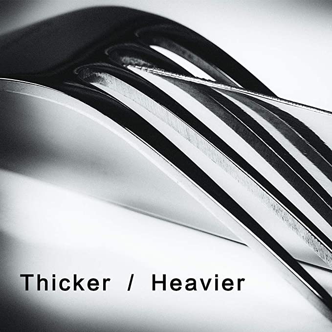 12/60/120-Piece Stainless Steel Dessert Forks Set - Elegant Silverware for Parties, Weddings, and Fine Dining