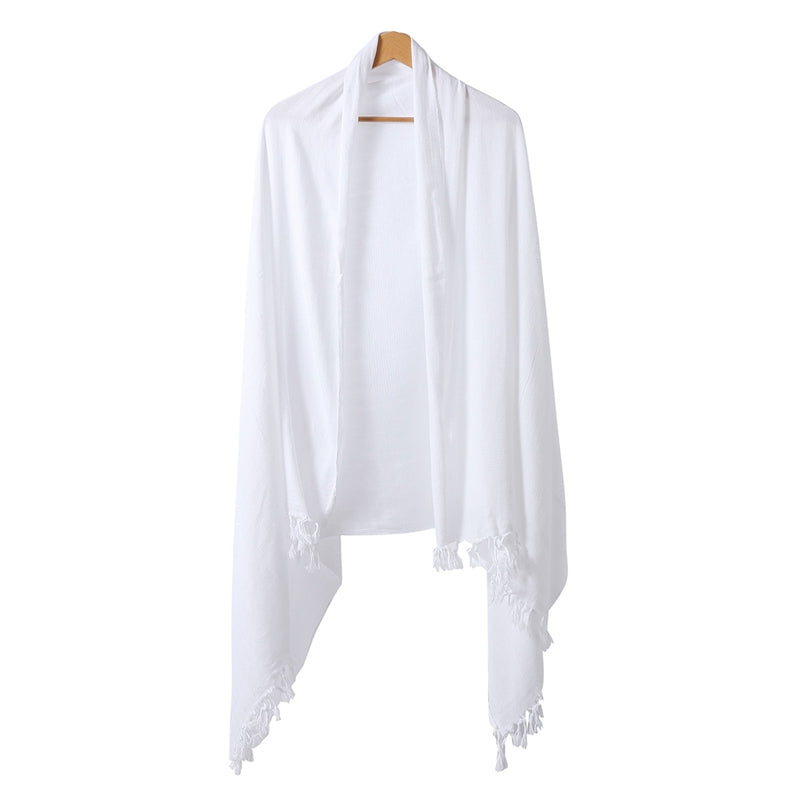 2 Pieces Men's Hajj Umrah Ihram Clothing Set - White Cotton Pilgrimage Garment for Islamic Rituals | Perfect for Hajj, Umrah & Religious Ceremonies