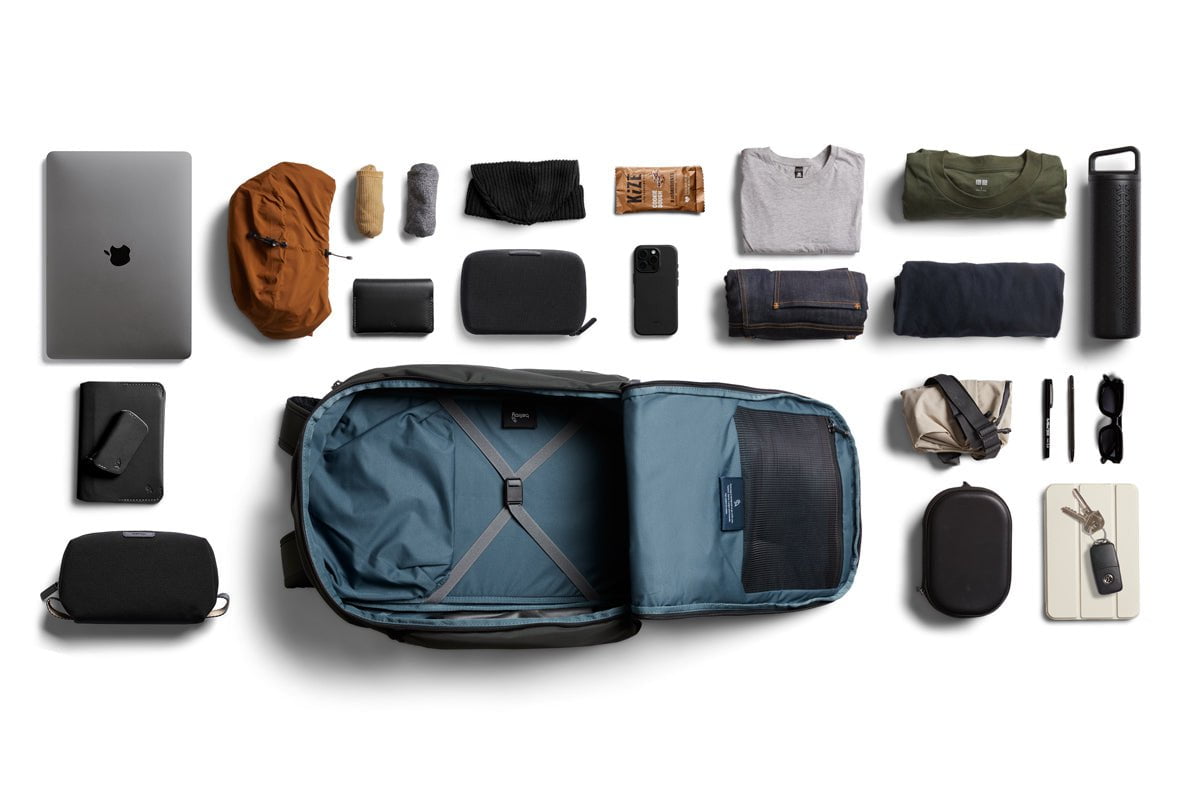 Bellroy Transit Workpack Pro 28L - Premium Waterproof Laptop Backpack for Business Travel & Commuting - Durable Work Bag with USB Charging Port & Spacious Storage for Men & Women