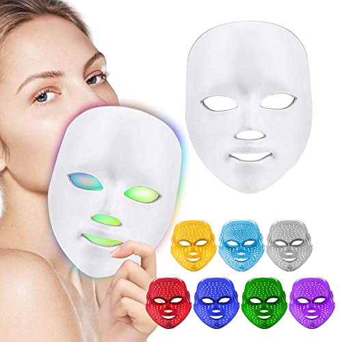 Vinban 7 Color Clay Facial Mask for Glowing Skin - Detoxifying & Brightening Face Mask for All Skin Types | Perfect for Spa Night, Self-Care Routine & Gift Giving