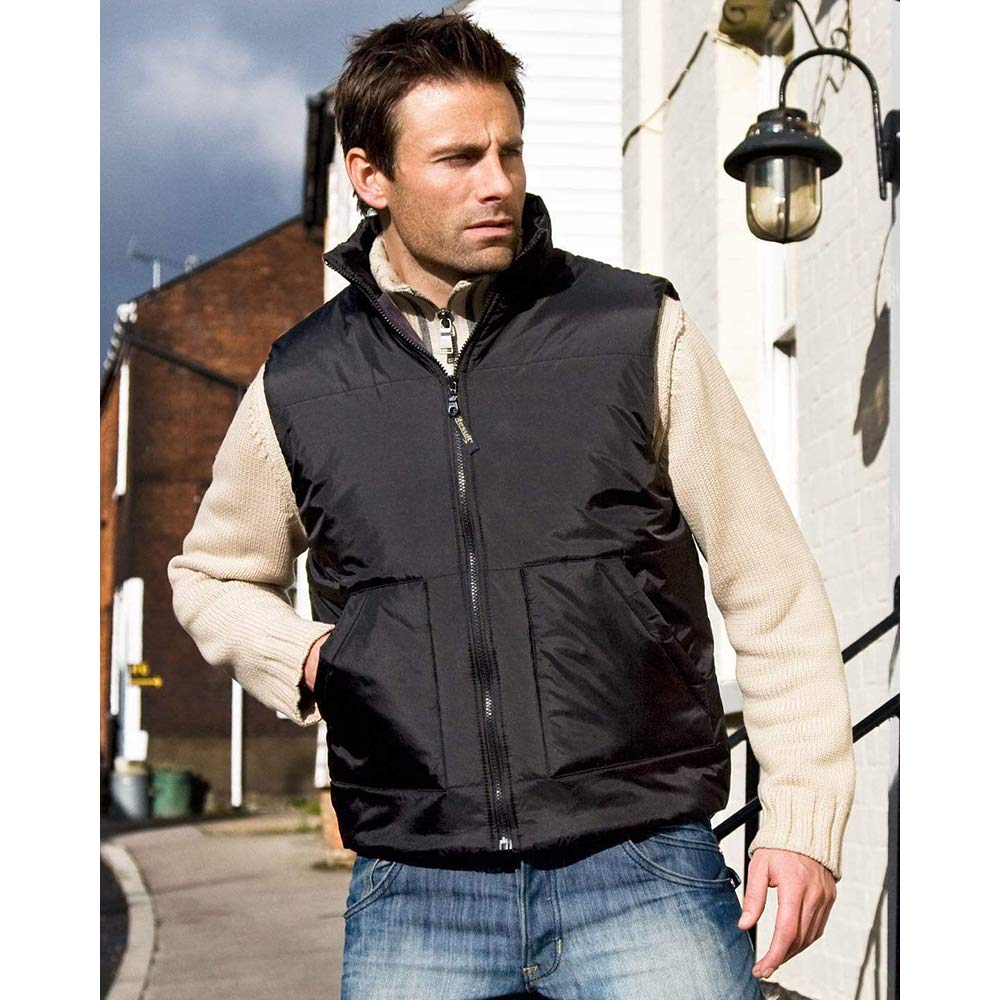 Women's Fleece Lined Body Warmer Vest - Waterproof Windproof Thermal Padded Jacket for Outdoor Hiking, Camping & Winter Sports
