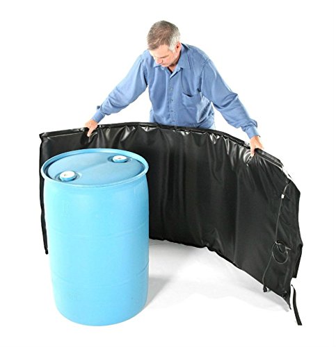 Powerblanket BH30-RR 30 Gallon Drum Heater - Industrial Grade Electric Barrel Warmer for Chemicals, Oil & Viscous Liquids - Perfect for Winter Storage, Manufacturing & Outdoor Worksites