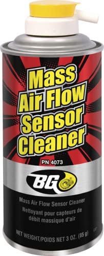BG Mass Air Flow Sensor Cleaner 3oz Spray - Safe for Most Vehicles & Sensors - Improves Engine Performance & Fuel Efficiency - Ideal for DIY Car Maintenance & Auto Repair