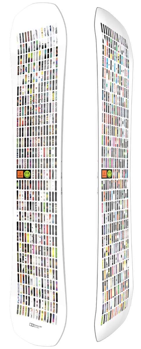 Bataleon 20Y Snowboard 2024 - All-Mountain Freestyle Snowboard for Men & Women | Perfect for Powder, Park & Pipe Riding | Best for Intermediate to Advanced Riders