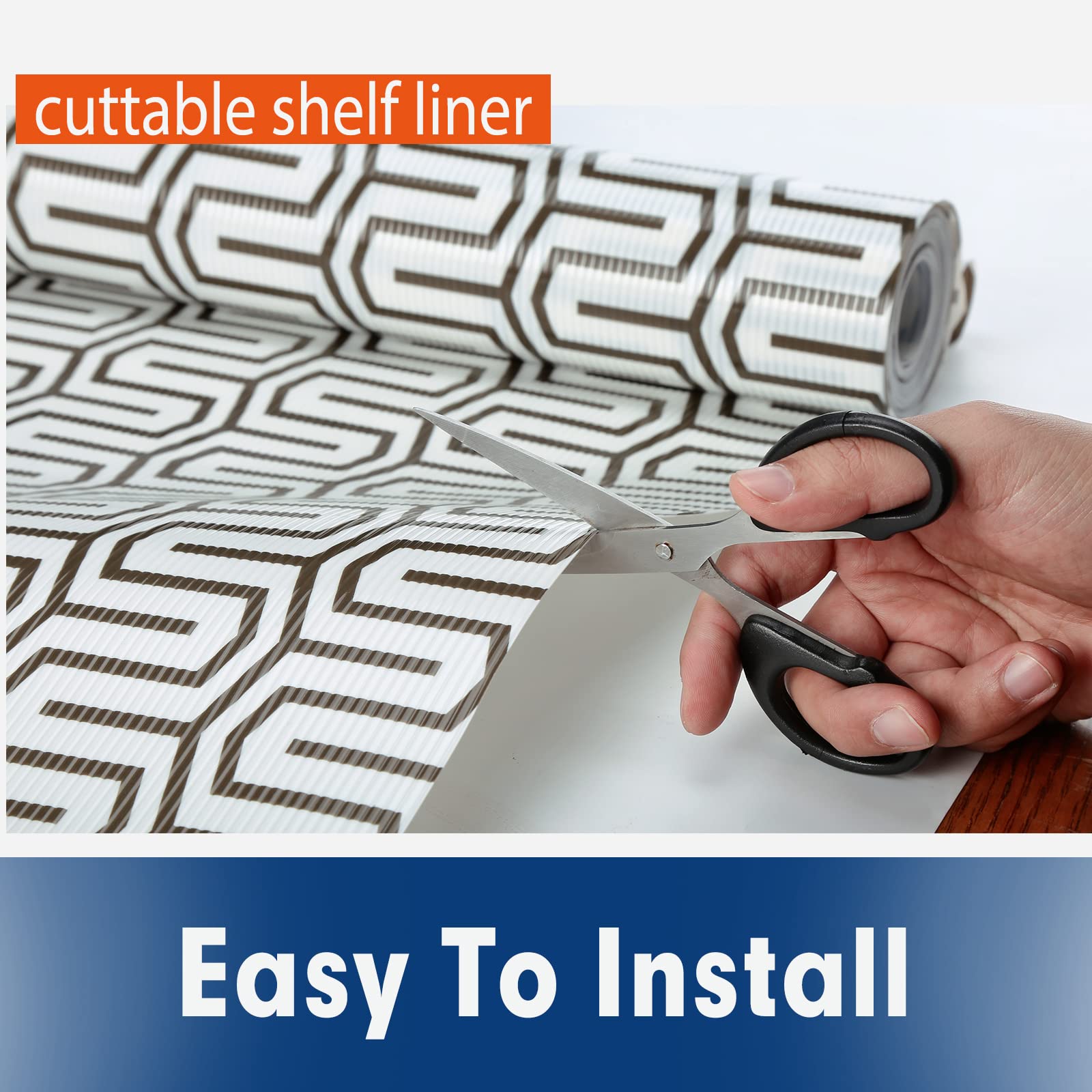 Non-Slip Waterproof Shelf Liner - 12