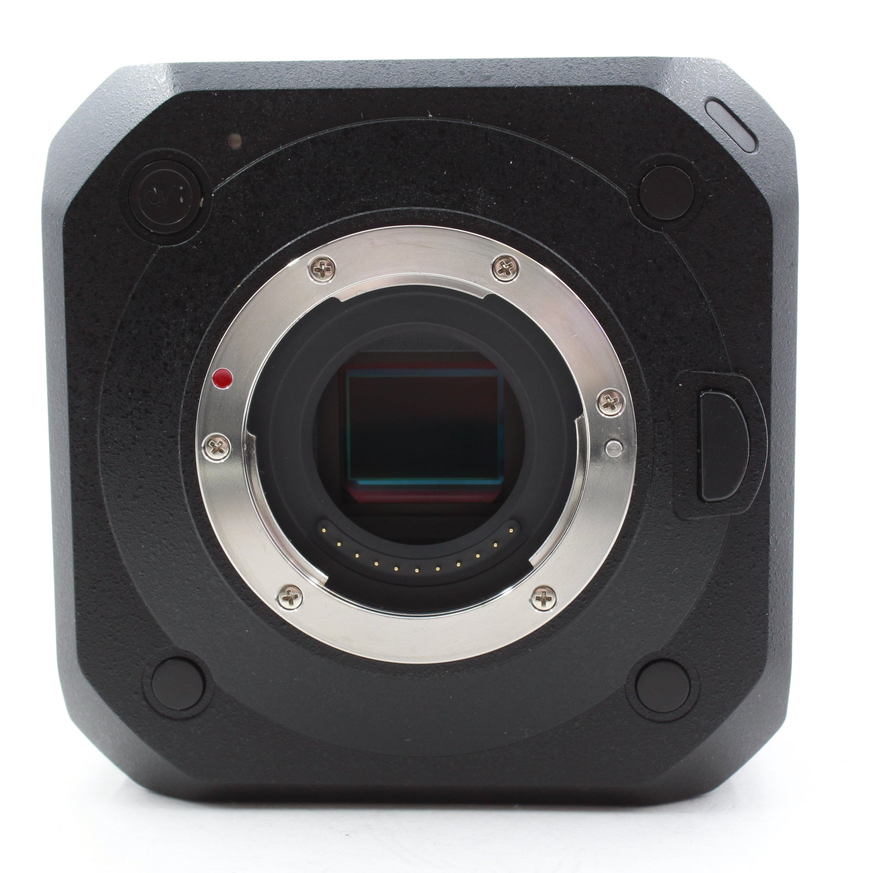 Refurbished Panasonic LUMIX BGH1 Box-Style Mirrorless Camera for Vlogging, Live Streaming & Professional Video Production