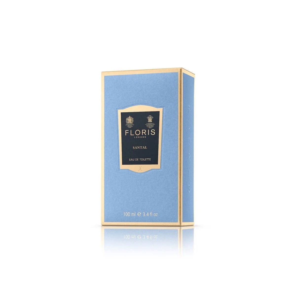 FLORIS LONDON Santal Eau De Toilette for Men - 3.4 oz / 100ml Fresh Woody Fragrance - Perfect for Daily Wear, Office & Special Occasions
