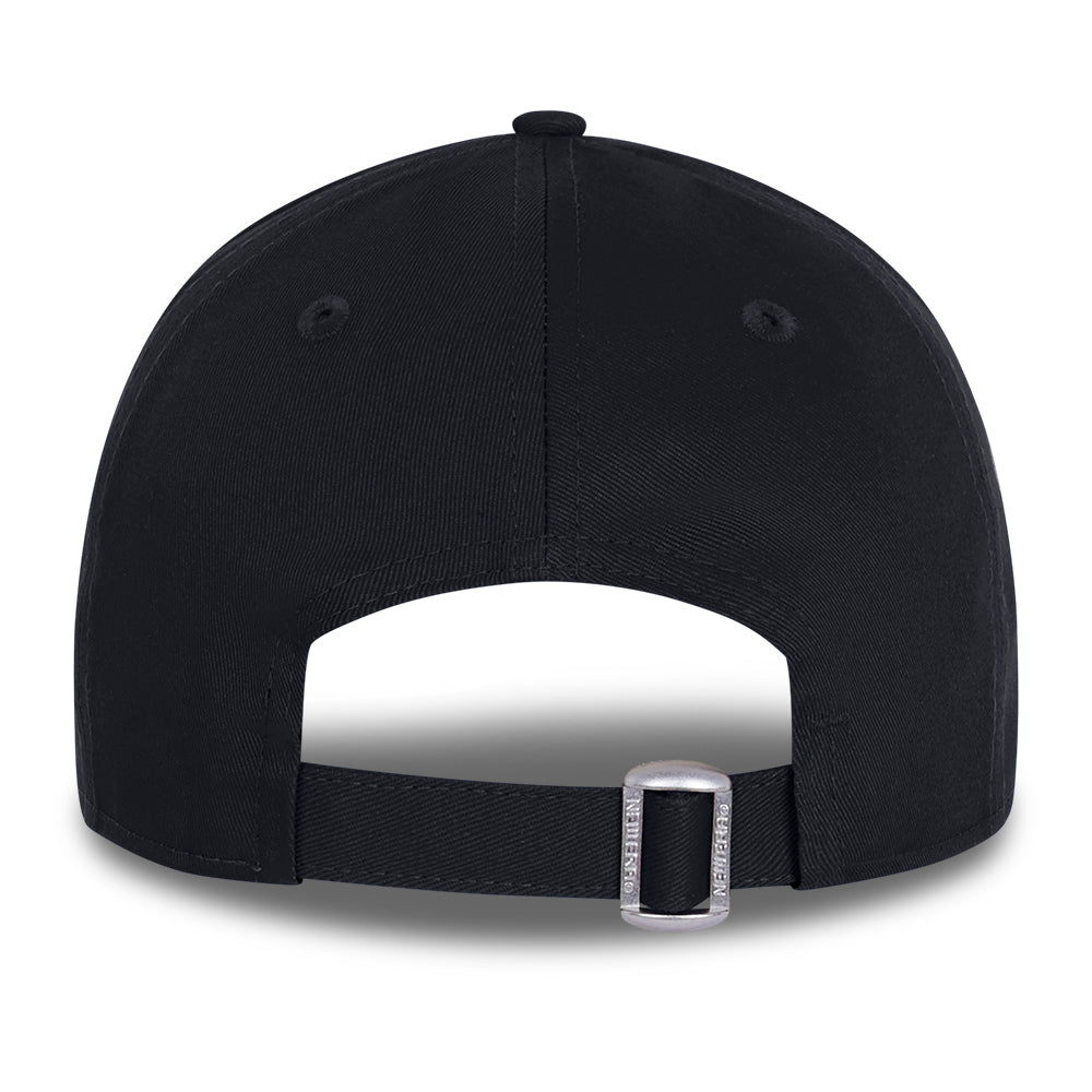 New Era 940 Basic Adjustable Navy Baseball Cap for Men & Women - Classic Cotton Snapback Hat for Sports, Outdoor & Casual Wear