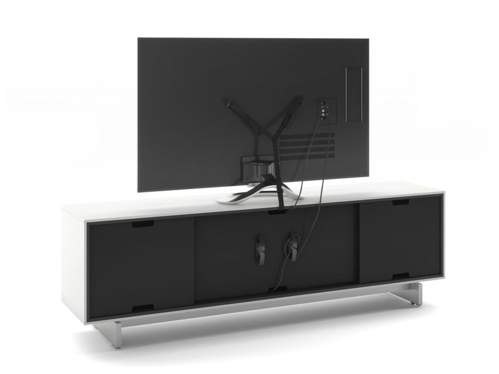 BDI Align 7479 Base Media Console - Modern TV Stand with Adjustable Shelves for Home Theater & Living Room Entertainment Centers