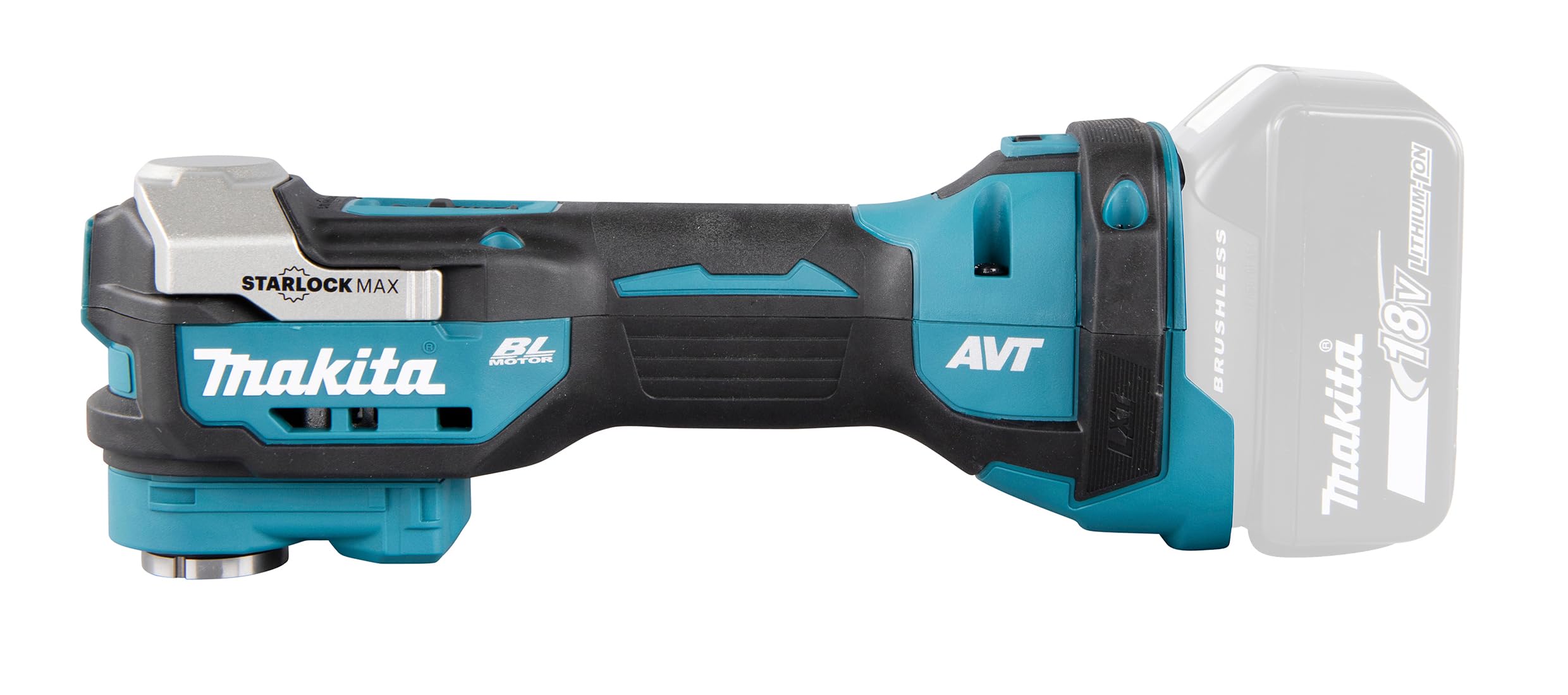 MAKITA DTM52ZJX2 18V LXT Cordless Oscillating Multi-Tool with 32-Piece Accessory Kit (Battery Not Included) - Perfect for Woodworking, Drywall, Grout Removal & DIY Home Renovation Projects