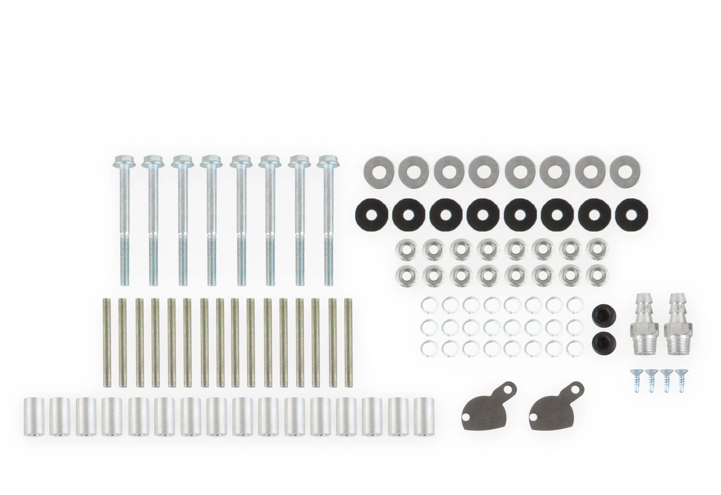 HOLLEY Valve Cover Adapter Plates - Pair for Chevy Small Block Engines | Compatible with 1955-1986 Models | Perfect for Engine Upgrades & Performance Builds