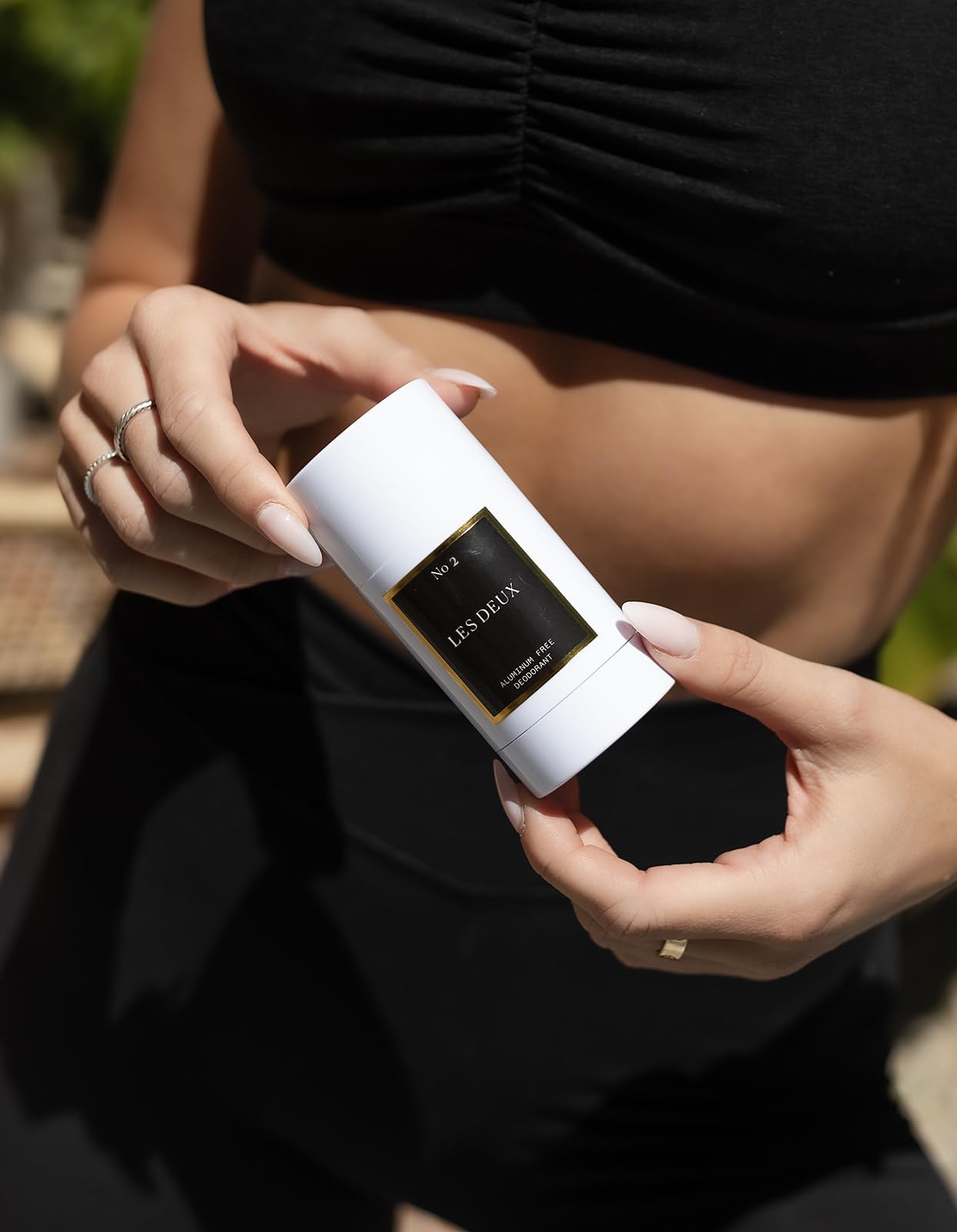 Natural Deodorant Stick for Men & Women - Aluminum Free, Baking Soda Free, All Day Odor Protection - Vegan & Cruelty Free (No 2 - Amber, Saffron, Sandalwood Scent) | Paraben, Sulfate & Phthalate Free | Ideal for Gym, Work & Daily Freshness