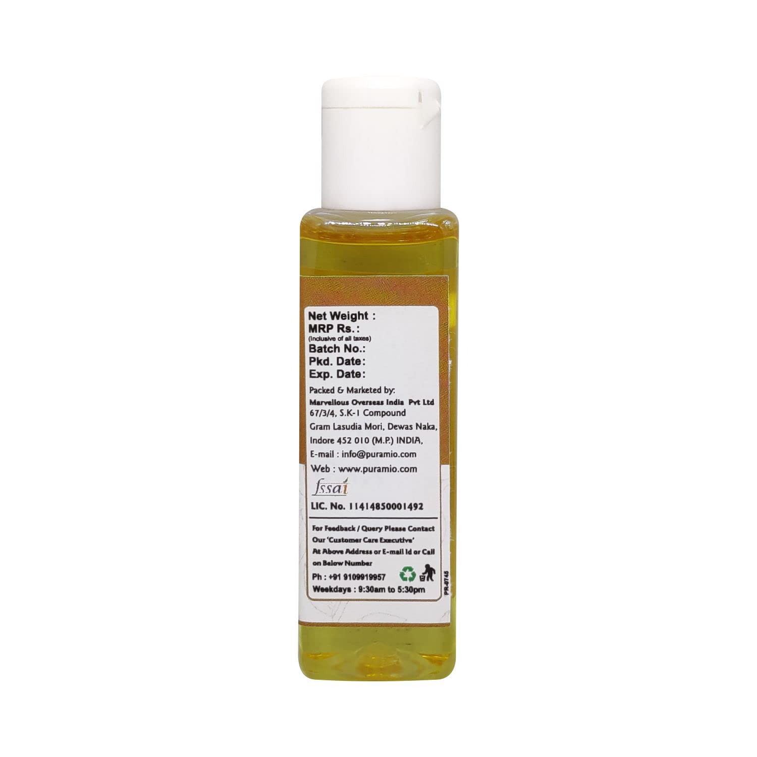 Puramio 100% Pure & Natural Cinnamon Bark Essential Oil (30ml) - Undiluted, Therapeutic Grade for Aromatherapy, Diffusers & DIY Skincare
