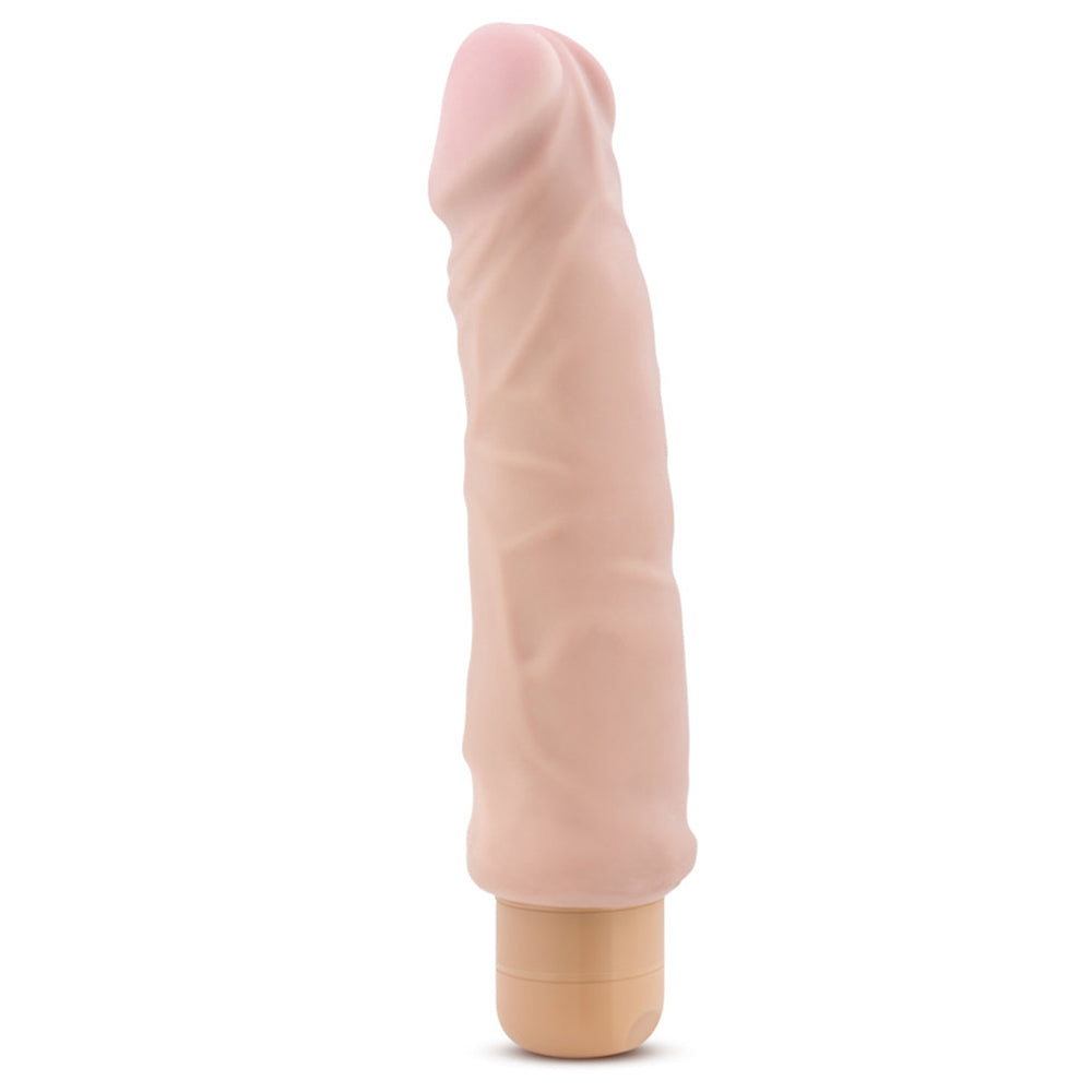 Au Naturel Home Wrecker Dual Density Realistic Dildo with Vibration - Lifelike Feel for Couples & Solo Play - Perfect for BDSM, Roleplay & Sensual Exploration
