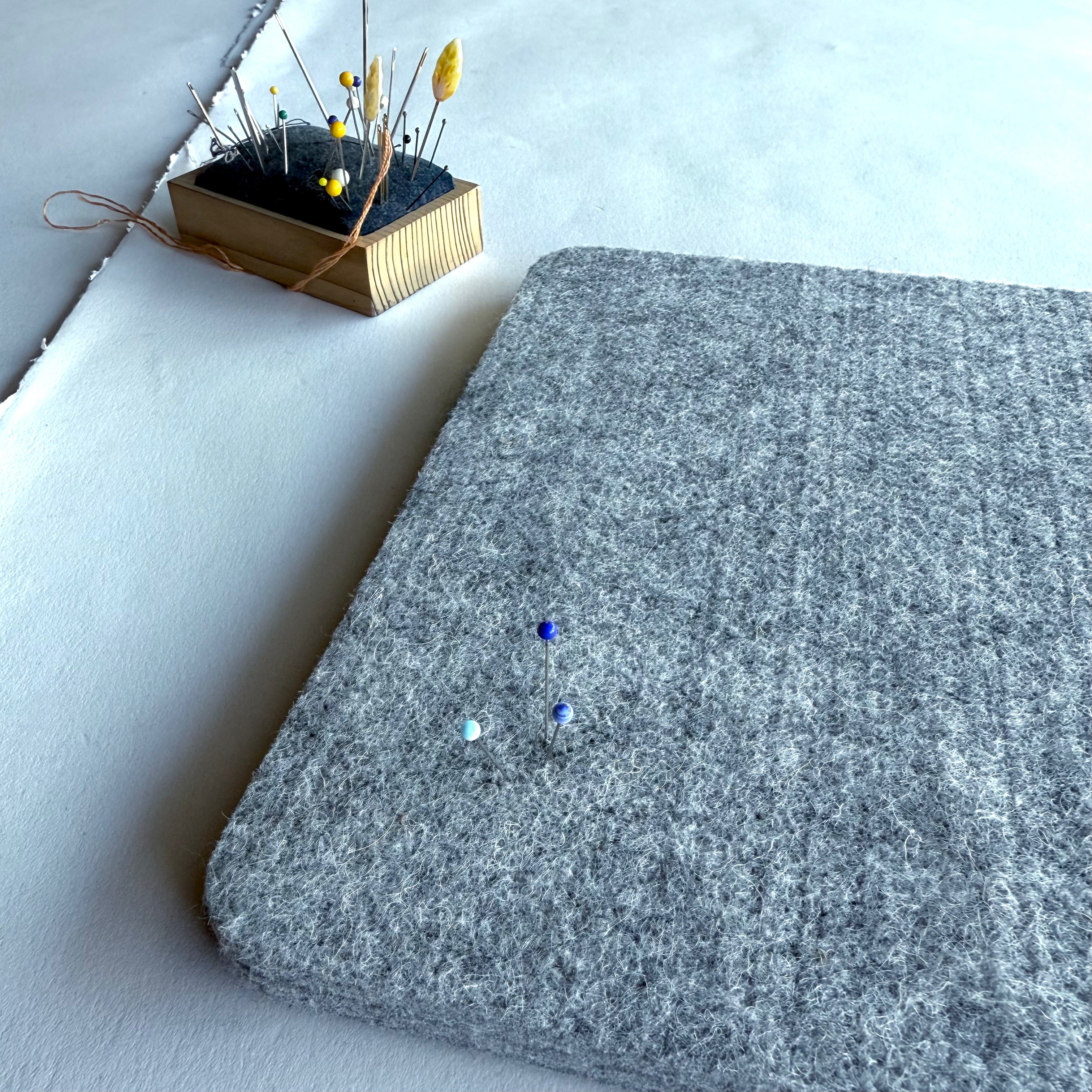 Premium Felted Wool Pressing Mat for Quilting & Sewing - Heat Resistant Ironing Surface for Fabric Crafts & DIY Projects - Perfect for Quilters, Sewists & Crafters