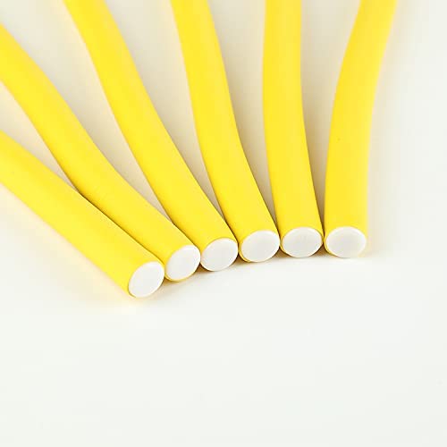 10 Pack Magic Air Hair Roller Curler - Bendy Flexi Rods for Curling & Styling - Soft Sponge Hair Sticks with Hair Pins - Perfect for Beach Waves, Bouncy Curls & Updos at Home or Salon