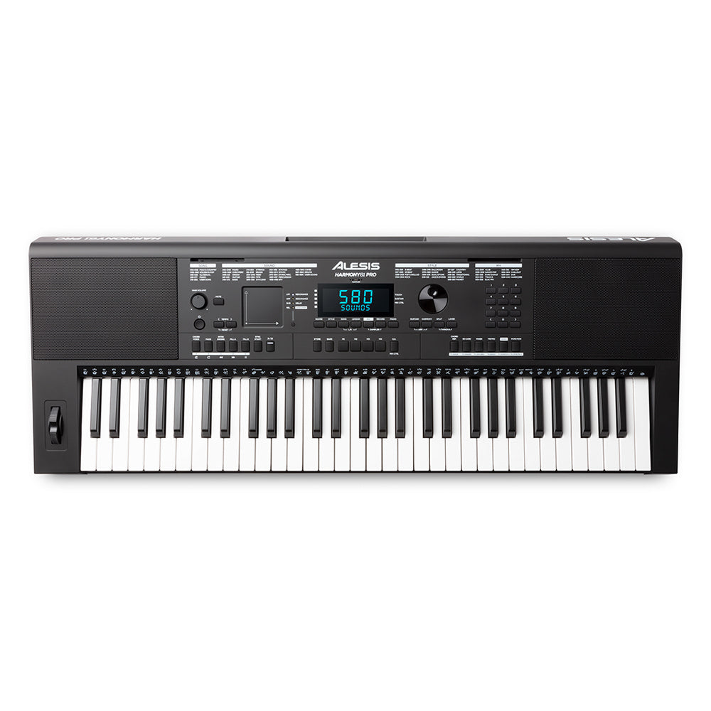 Alesis Harmony 61 Pro 61-Key Digital Piano Keyboard with Built-In Speakers - Perfect for Beginners, Home Practice & Live Performances