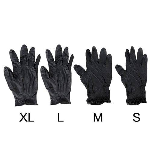 Premium Disposable Nitrile Tattoo Gloves - 100pcs/Box - Latex-Free, Powder-Free, Comfort Fit for Tattoo Artists & Body Piercing - Ideal for Tattoo Studios, Salons & Medical Use