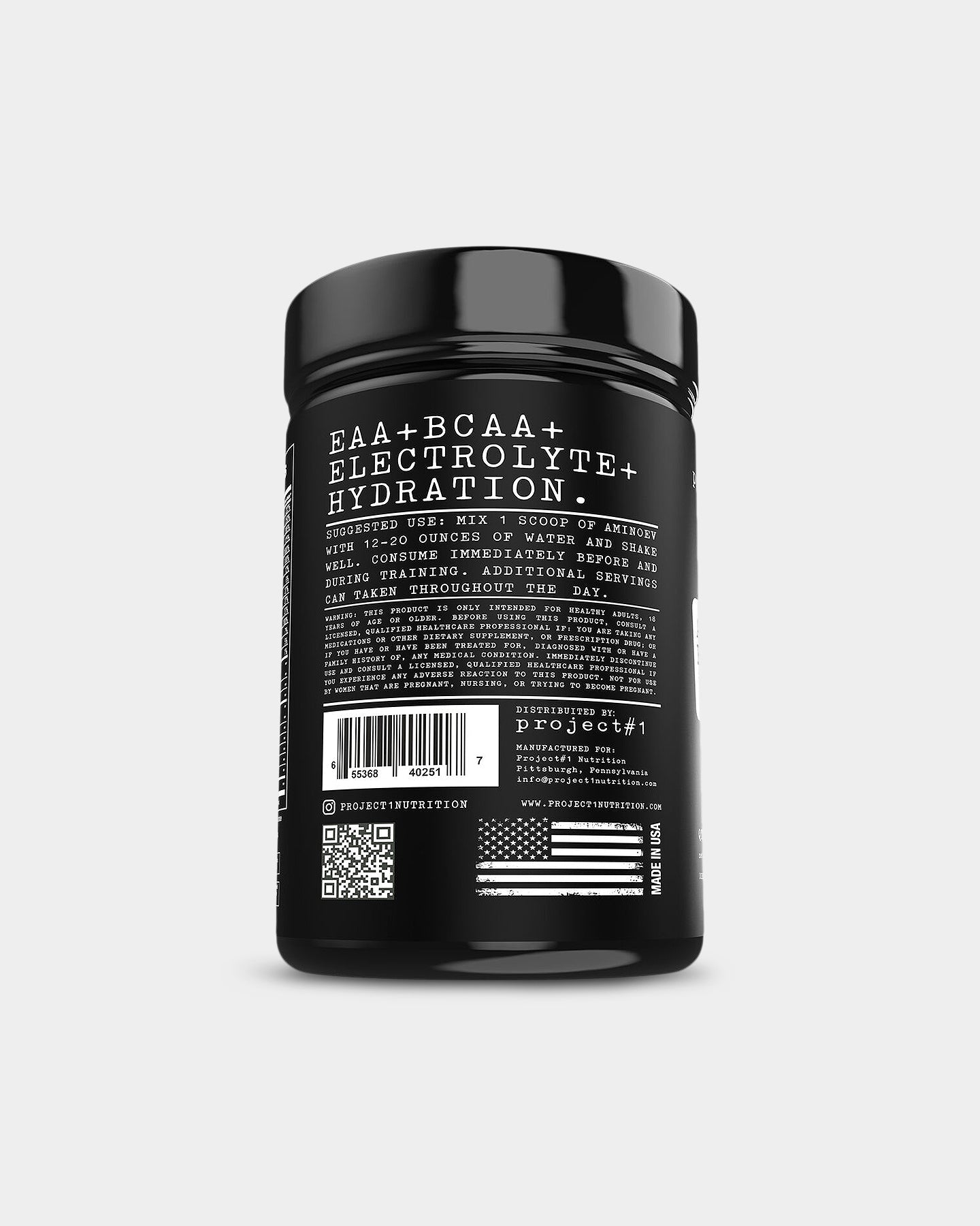 Project#1 Nutrition Amino Evolution - Premium Amino Acid Supplement for Muscle Recovery & Performance - Ideal for Athletes, Bodybuilders & Fitness Enthusiasts