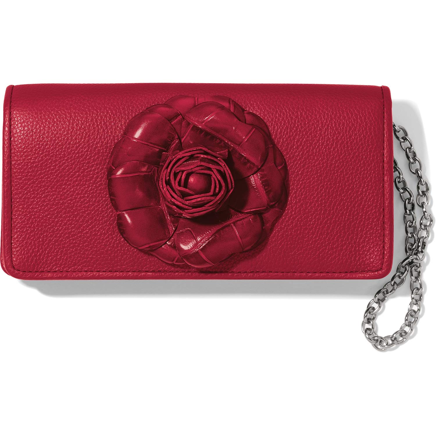 Brighton Rosie Rockmore Women's Leather Wallet - Lipstick Red [7.5