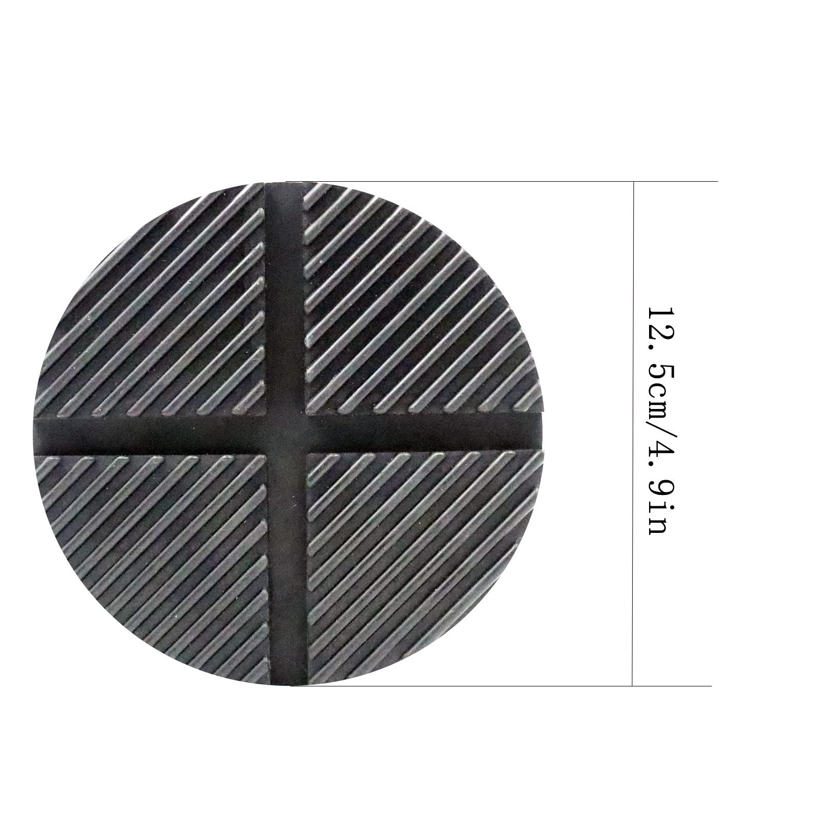 Universal Floor Jack Rubber Pad - Heavy Duty Jack Pad Adapter for Pinch Weld & Side Frame Rail Protection (1 Pack) - Perfect for Car Lifting, Auto Repair & Garage Maintenance