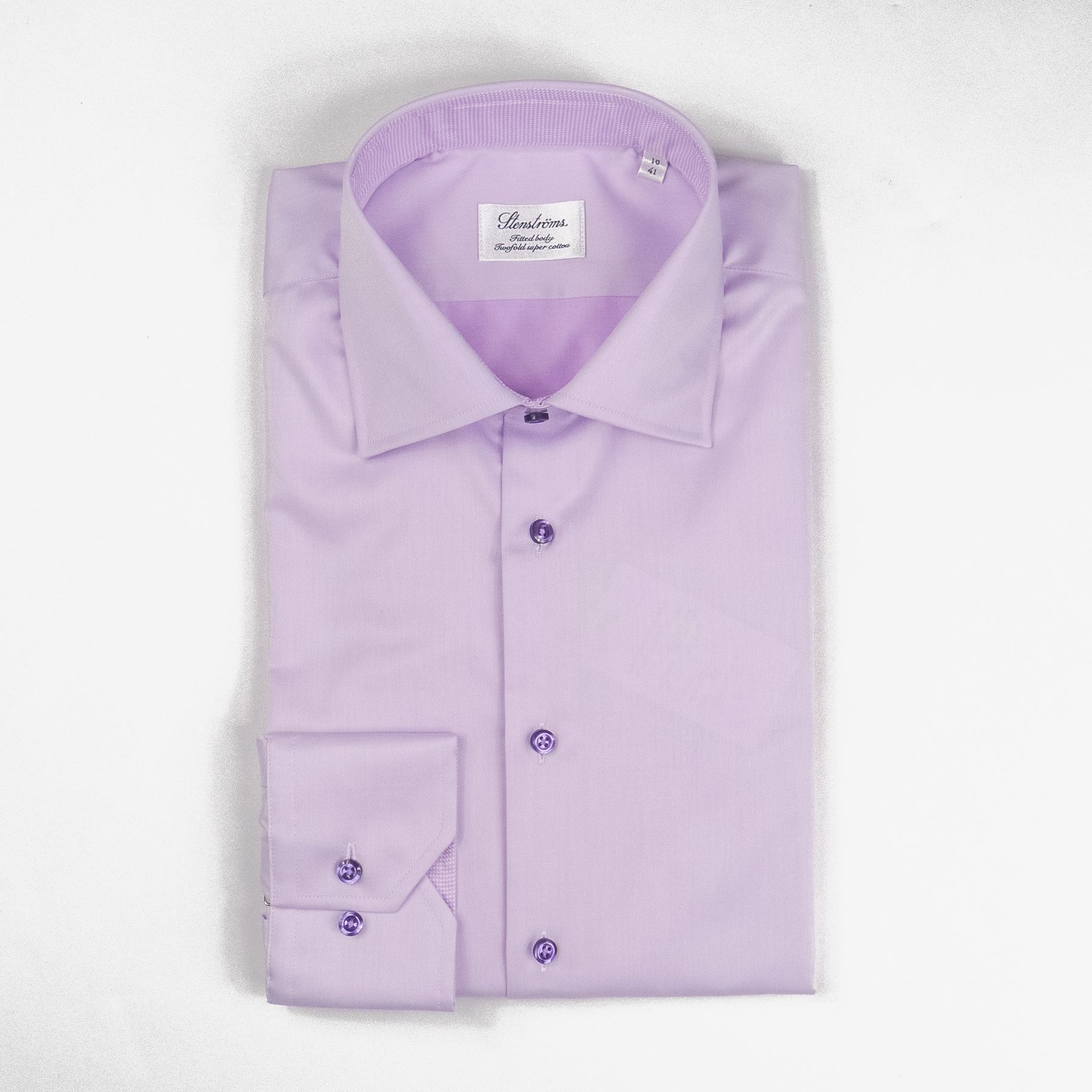 Stylish Stenstroms Contrast Button Long Sleeve Shirt for Men - Perfect for Office Wear & Casual Outfits