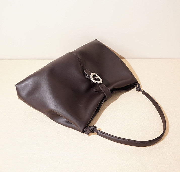 Premium Soft Leather Shoulder Bag for Women - Stylish & Durable Crossbody Purse - Perfect for Work, Travel & Everyday Use