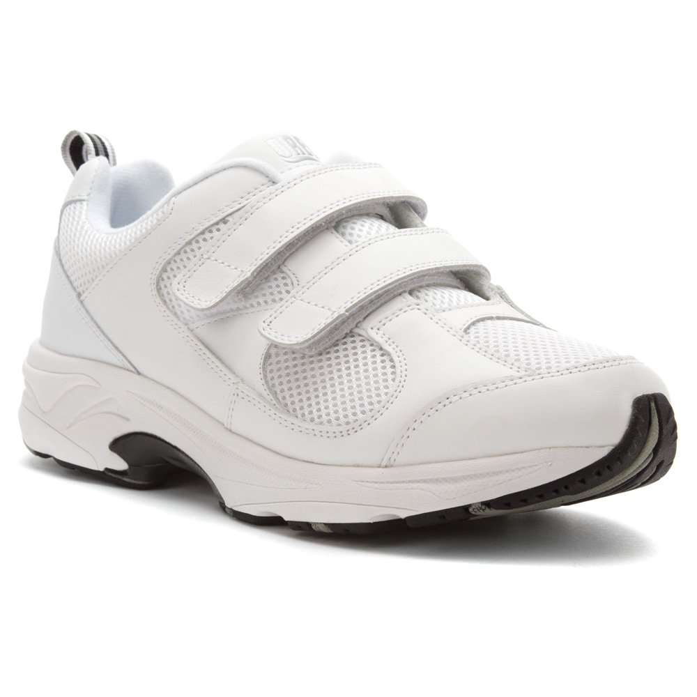 Drew Men's Lightning II V 44735 White/Combo Leather & Mesh Basketball Shoes - Size 11.5 Narrow (B) US - Perfect for Indoor Courts & Casual Wear