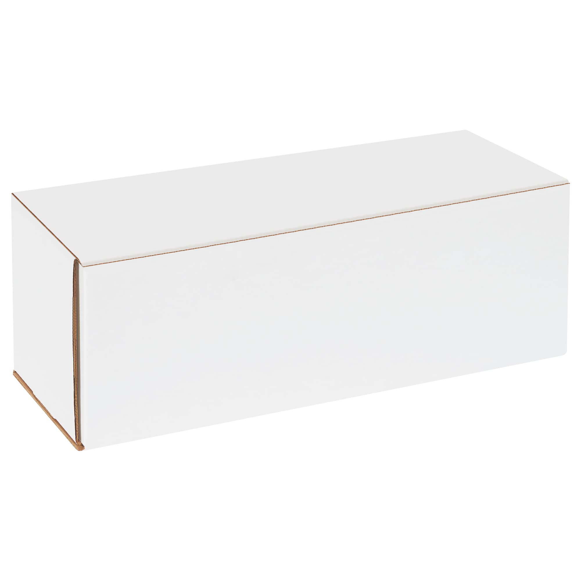BOX USA 17 x 6 x 6 Inches Corrugated Cardboard Mailers - Tuck Top One-Piece Die-Cut Shipping Cartons, Large White Mailing Boxes (Pack of 50) | Perfect for Ecommerce Shipping, Small Business Packaging & USPS Priority Mail