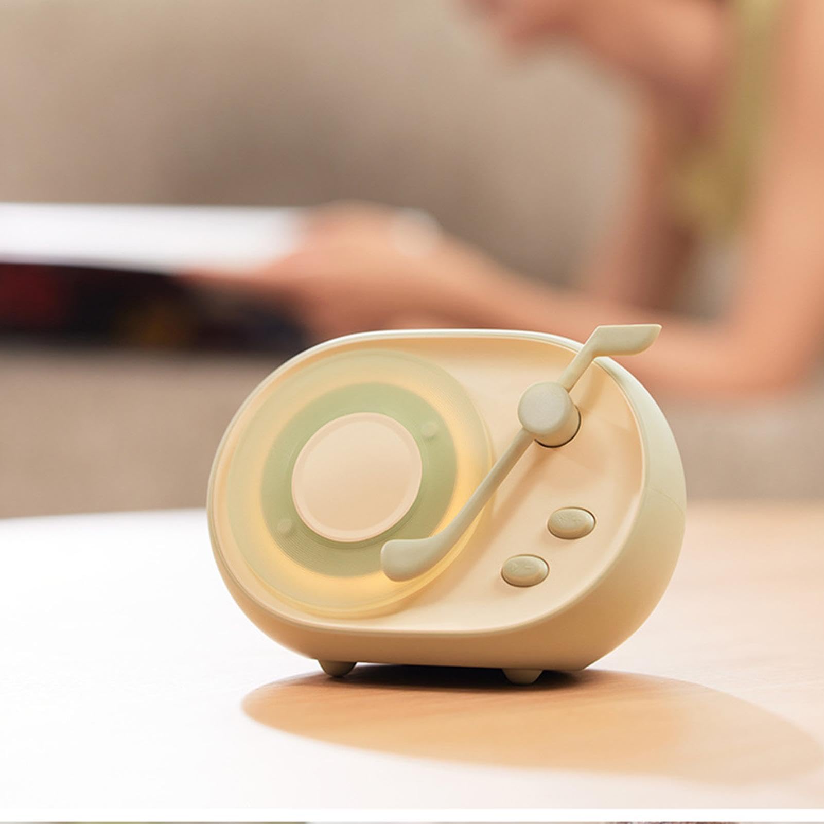 Portable Wireless Speakers with Night Light - High-Quality Loud Stereo Sound, USB Charging, Perfect for Outdoor, Open-Air, and Indoor Use