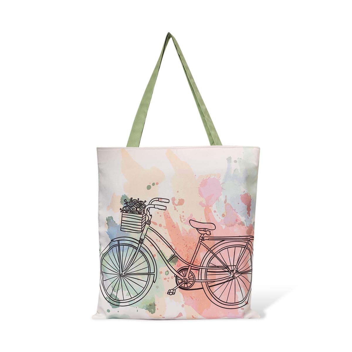 Stylish Purple Tree Printed Canvas Tote Bag for Women - Lightweight & Durable Reusable Shopping Bag, Perfect for Work, Beach & Grocery TBAG00422
