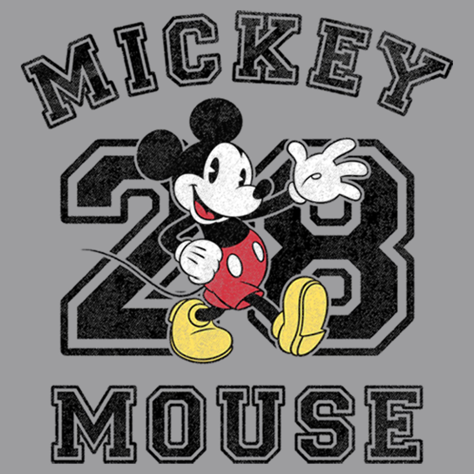 Disney Boys' Mickey Mouse Collegiate Hoodie - Cute Cartoon Character Pullover Sweatshirt for Kids & Toddlers - Perfect for School, Playdates & Family Outings